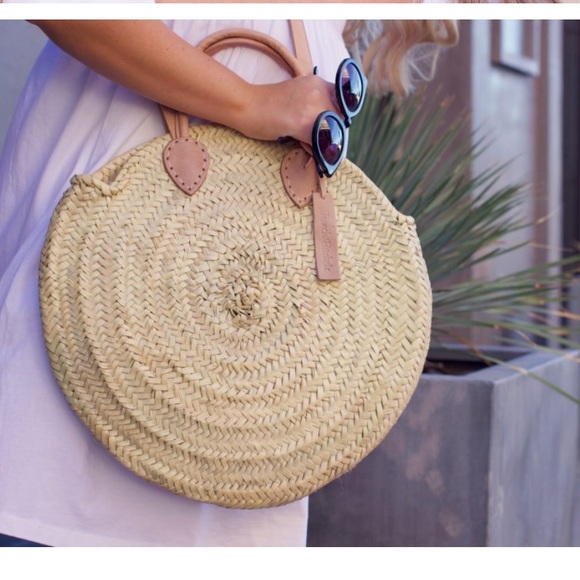 Circle straw bag - Picture 6 of 7